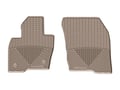 Picture of WeatherTech All-Weather Floor Mats - 1st Row - Driver & Passenger - Tan