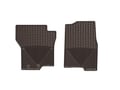 Picture of WeatherTech All-Weather Floor Mats - 1st Row - Driver & Passenger - Cocoa
