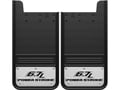 Picture of Truck Hardware Gatorback 12"x23" 6.7L Power Stroke Mud Flaps - Aluminum Screws