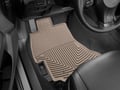 Picture of WeatherTech All-Weather Floor Mats - 1st Row - Driver & Passenger - Tan