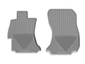 Picture of WeatherTech All-Weather Floor Mats - 1st Row - Driver & Passenger - Gray