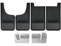 Chevy Silverado Gunmetal Plate Gatorback Mud Flap Set