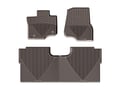 Picture of WeatherTech All-Weather Floor Mats - 1st & 2nd Row - Cocoa