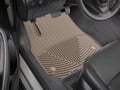 Picture of WeatherTech All-Weather Floor Mats - 1st Row - Driver & Passenger - Tan