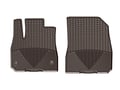 Picture of WeatherTech All-Weather Floor Mats - 1st Row - Driver & Passenger - Cocoa
