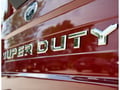 Picture of Putco Ford Lettering - Ford Super Duty Letters (Stamped/Stainless Steel) Tailgate/Rear