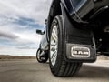 Picture of Truck Hardware Gatorback 12"x26" Longhorn Black Wrap Cut Mud Flaps