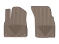 Picture of WeatherTech All-Weather Floor Mats - 1st Row - Driver & Passenger - Tan