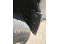 Nissan Titan Gatorback Mud Flaps - Blank Stainless Steel - Custom Front