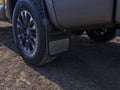 Nissan Titan Gatorback Mud Flaps - Blank Stainless Steel - Custom Rear
