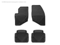 Picture of WeatherTech All-Weather Floor Mats - 1st Row - Driver & Passenger - Black
