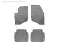 Picture of WeatherTech All-Weather Floor Mats - 1st Row - Driver & Passenger - Gray