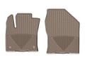 Picture of WeatherTech All-Weather Floor Mats - 1st Row - Driver & Passenger - Tan