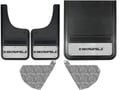 2015-2018 GMC Sierra 3500HD Denali Logo Gatorback Dually Mud Flap Set