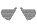 2015-2018 GMC Sierra 3500HD Denali Logo Gatorback Dually Mud Flap Set