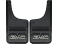 2015-2018 GMC Sierra 3500HD Logo With Black Wrap Gatorback Dually Mud Flap Set