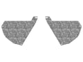 Chevy Silverado 3500HD High Country Black Wrap Gatorback Dually Mud Flap Set