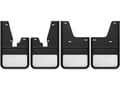 Gatorback Stainless Steel Plate No Drill Mud Flap Set - with OEM Flares
