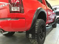 Ramhead Logo with Black Wrap Gatorback No Drill Mud Flap Set
