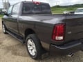 Gatorback RAM Gunmetal Finish Ramhead Logo No Drill Front Mud Flaps - with OEM Fender Flares