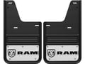 Gatorback 12"x20" Ramhead Horizontal Logo No Drill Rear Mud Flaps