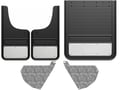 Picture of Truck Hardware Gatorback Stainless Plate Dually Mud Flaps - Set of 4 - Fits 2015-2019 Silverado/Sierra 3500HD