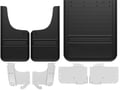 Picture of Truck Hardware Gatorback Black Plate Dually Mud Flaps - Set of 4 - Fits 2017-2022 Ford F-350