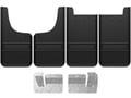 Picture of Truck Hardware Gatorback Black Plate Mud Flaps - Set of 4 - Fits 2014-2018 Chevy Silverado 1500 & 2015-2019 2500/3500HD