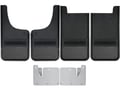 Picture of Truck Hardware Gatorback Gunmetal Plate Mud Flaps - Set of 4 - Fits 2014-2018 GMC Sierra 1500 & 2015-2019 2500/3500HD
