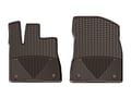 Picture of WeatherTech All-Weather Floor Mats - 1st Row - Driver & Passenger - Cocoa