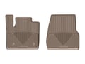 Picture of WeatherTech All-Weather Floor Mats - 1st Row - Driver & Passenger - Tan