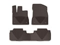 Picture of WeatherTech All-Weather Floor Mats - 1st & 2nd Row - Cocoa