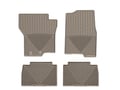 Picture of WeatherTech All-Weather Floor Mats - 1st & 2nd Row - Tan