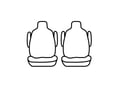 Picture of Covercraft Carhartt SeatSaver Custom Front Row Seat Covers - Gravel