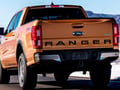 Picture of Putco Ford Lettering - Ranger (Flat "Cut" | Black Platinum Stainless) Tailgate 