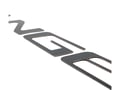 Picture of Putco Ford Lettering - Ranger (Flat "Cut" | Black Platinum Stainless) Tailgate 