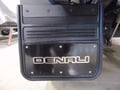 Gatorback Denali Black Wrap Mud Flaps - 14" Wide - Black Powder Coated Brackets