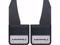 Picture of Truck Hardware Gatorback "Denali" Logo Mud Flaps - 14" Wide - Anodized Brackets