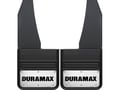 Picture of Truck Hardware Gatorback "Duramax" Logo Mud Flaps - 14" Wide - Anodized Brackets