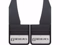 Picture of Truck Hardware Gatorback "F-250" Logo Mud Flaps - 14" Wide - Anodized Brackets