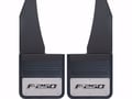 Picture of Truck Hardware Gatorback F-250 Mud Flaps - 14" Wide - Anodized Brackets