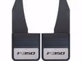 Picture of Truck Hardware Gatorback F-350 Mud Flaps - 14" Wide - Anodized Brackets