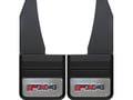 Picture of Truck Hardware Gatorback "FX4" Logo Mud Flaps - 14" Wide - Anodized Brackets