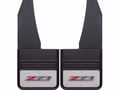 Picture of Truck Hardware Gatorback "Z71" Logo Mud Flaps - 14" Wide - Anodized Brackets
