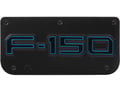 Picture of Truck Hardware Gatorback Single Plate - Black Anodized F150 Blue Outline For 12" Flaps