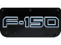 Picture of Truck Hardware Gatorback Single Plate - Black Wrap F150 Blue Outline For 12" Flaps