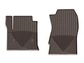 Picture of WeatherTech All-Weather Floor Mats - 1st Row - Driver & Passenger - Cocoa