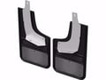 2019 Ford Ranger Gunmetal Plate Gatorback Mud Flaps - Custom Fit Rear