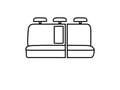 Picture of Covercraft Carhartt SeatSaver Custom Front Row Seat Covers - Gravel