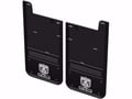 Picture of Truck Hardware Gatorback Black Wrap RAM Head Mud Flaps - Rear Pair - Fits 2019-2026 RAM 2500/3500